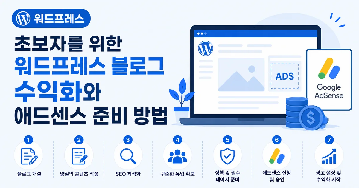 블로그 만들고 수익화 하기