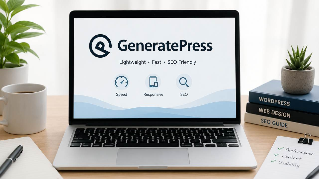 GeneratePress 테마 사용 후기